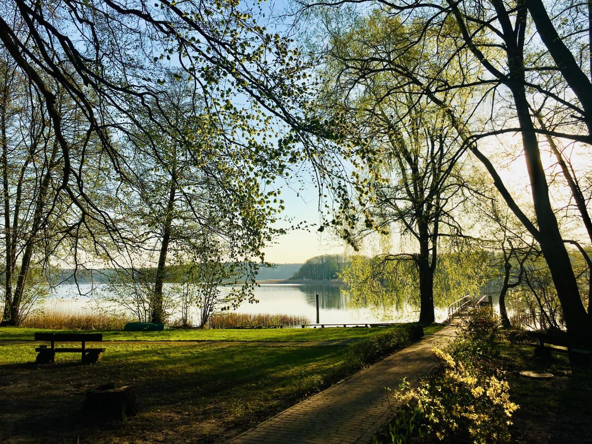 Waldschenke Stendenitz Uebernachten Im Wald Am See นอยรุพพิน ภายนอก รูปภาพ